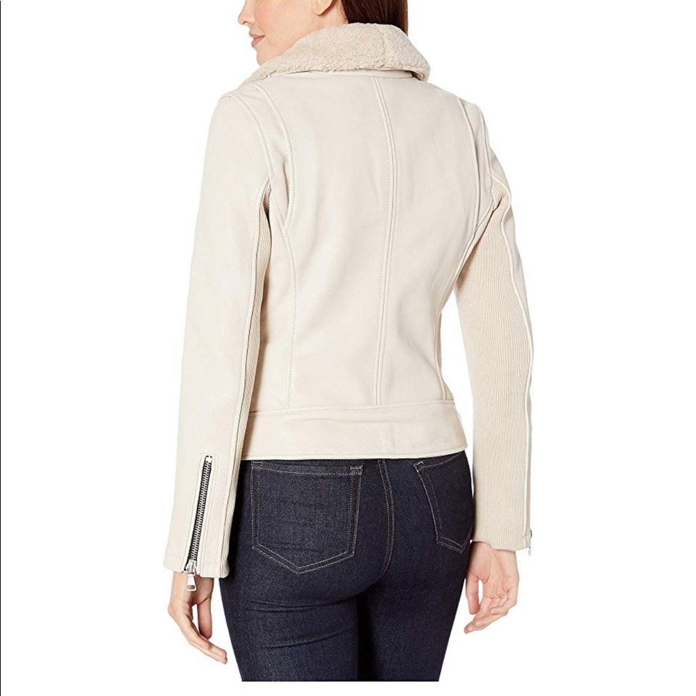 Ugg Leather And Shearling Jacket View 2